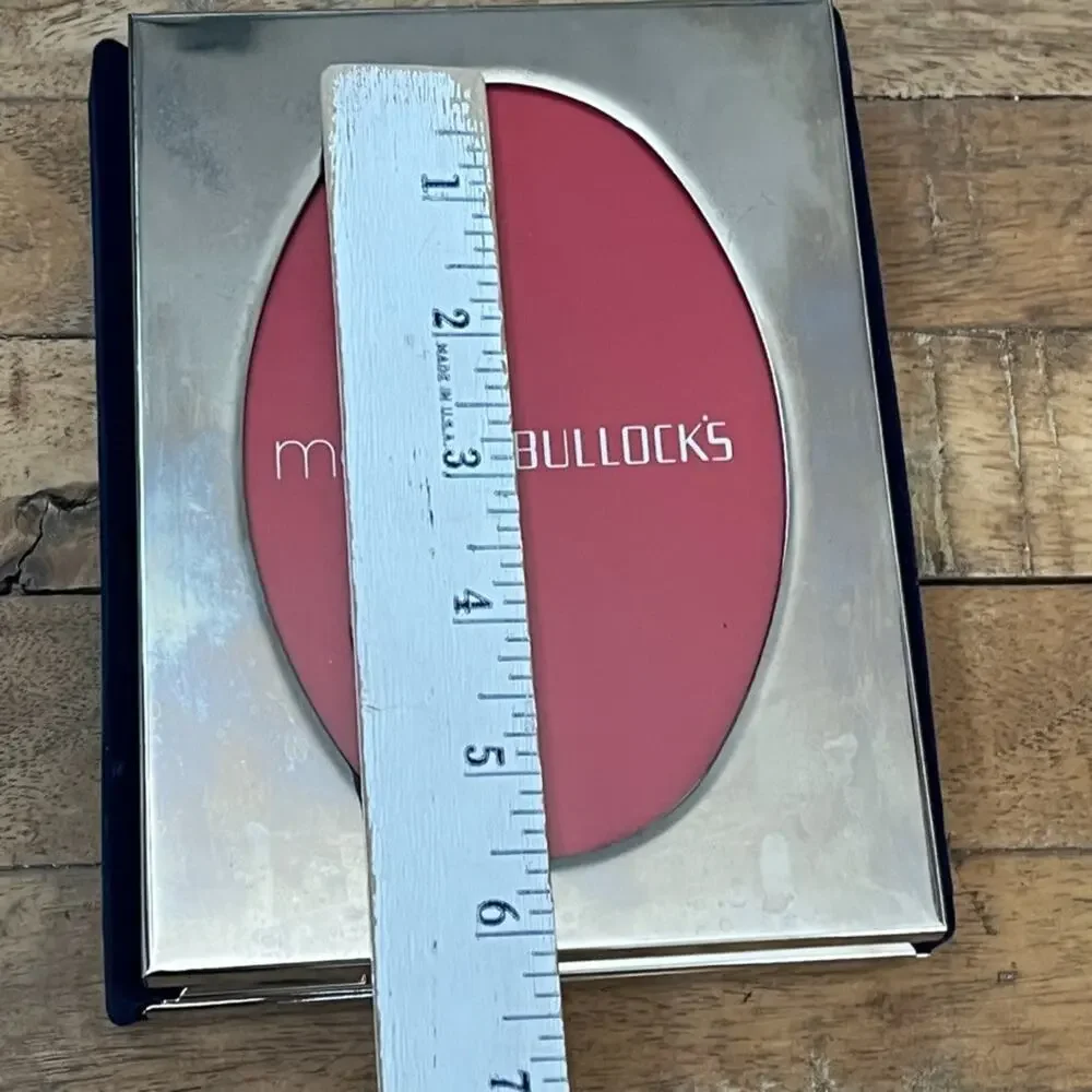 Vintage Macy's Bullock's Silver-Tone Folding Photo Frame 6.5 x 16.5 in